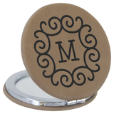 Laser Engraved Compact Mirror - Perfect gift or Promo Item!