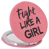 Laser Engraved Compact Mirror - Perfect gift or Promo Item!