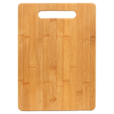 Personalized Bamboo Cutting Board with Handle - 13.75" x 9.75" Laser Engraved