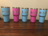 Girls Weekend - Cheaper Than Therapy - Laser Engraved 30 oz. Tumbler Laser Engraved